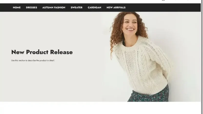 Screenshot of Non-Delivery scam website "Undarermourkr.shop"