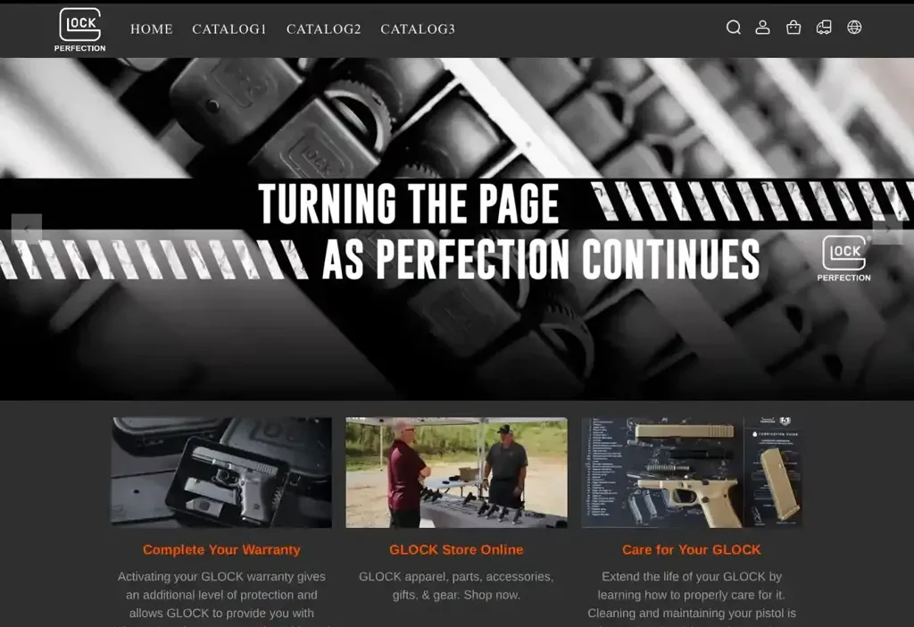 Screenshot of Non-Delivery scam website "Valuetacticalgear.shop"