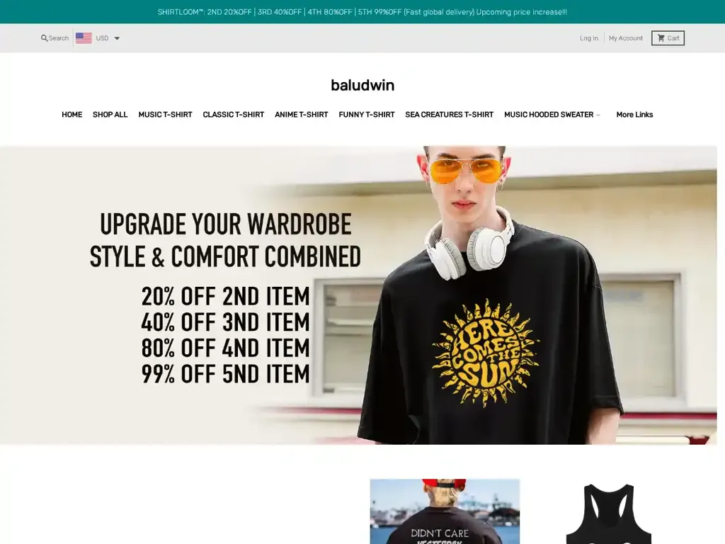 Screenshot of Non-Delivery scam website "500 Internal Server Error"