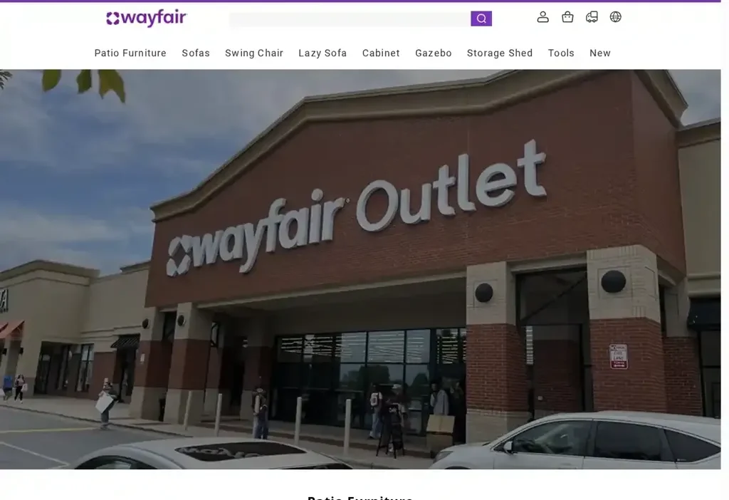 Screenshot of Non-Delivery scam website "Waydeals.shop"