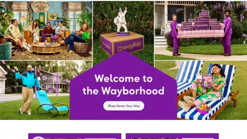 Screenshot of Non-Delivery scam website "Wayfarmyshop.com"