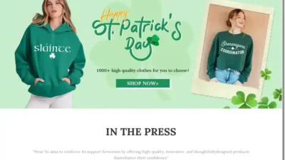 Screenshot of Non-Delivery scam website "Wearyoyo.com"