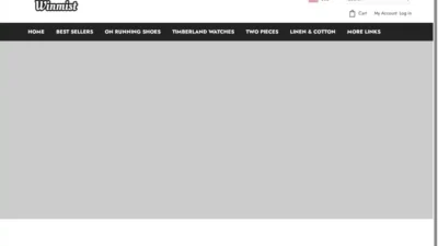 Screenshot of Non-Delivery scam website "Winmist.vip"