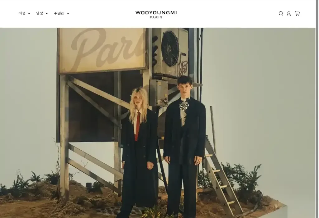 Screenshot of Non-Delivery scam website "Wooyoungmivip.com"