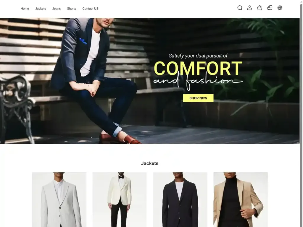 Screenshot of Non-Delivery scam website ""