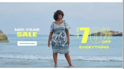 Screenshot of Non-Delivery scam website "Yerfacelook.com"