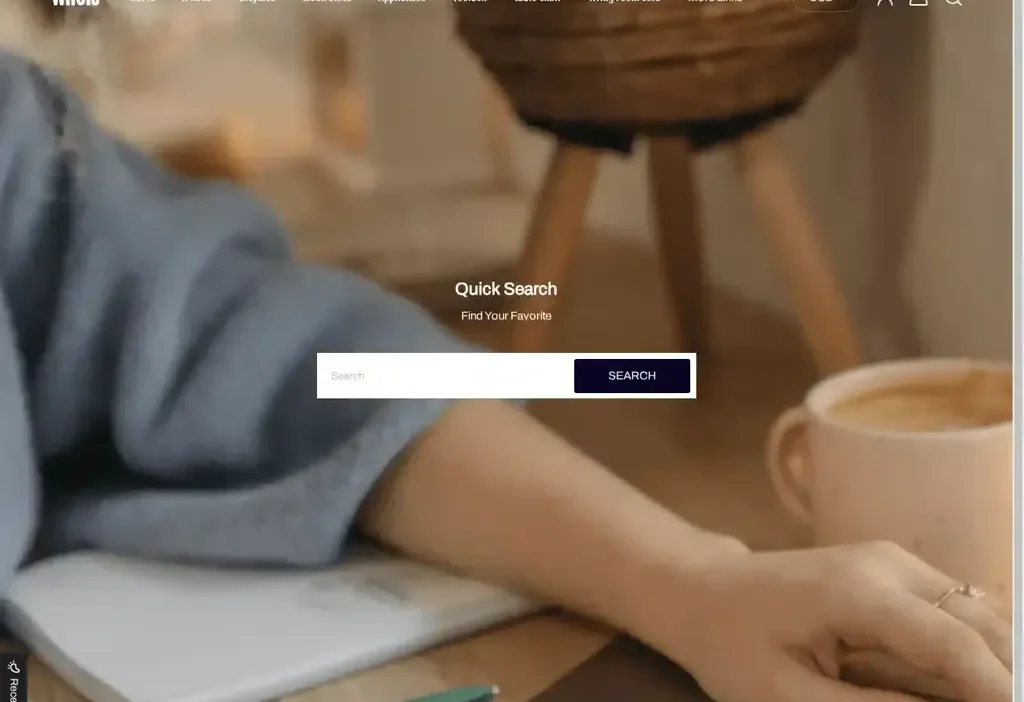 Screenshot of Non-Delivery scam website "Yooofa.com"