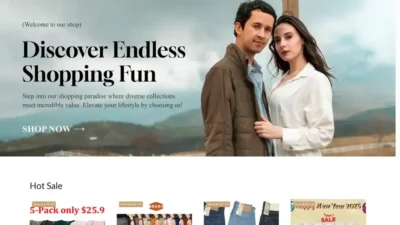 Screenshot of Non-Delivery scam website "Youlimed.com"