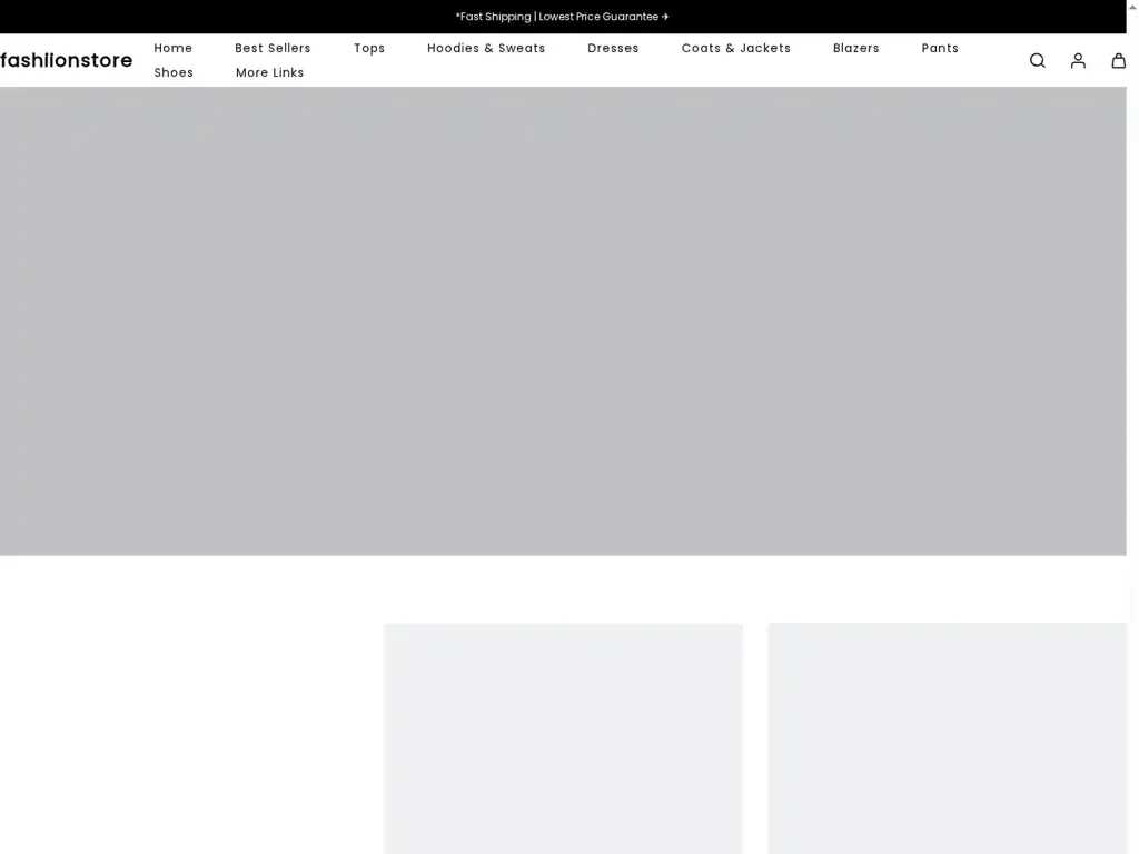 Screenshot of Non-Delivery scam website ""