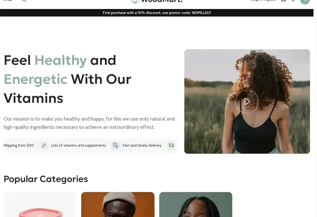 Screenshot of Non-Delivery scam website "Zenlinkshop.com"