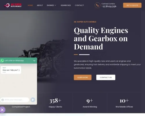 Screenshot of Automobile Scam website 20105