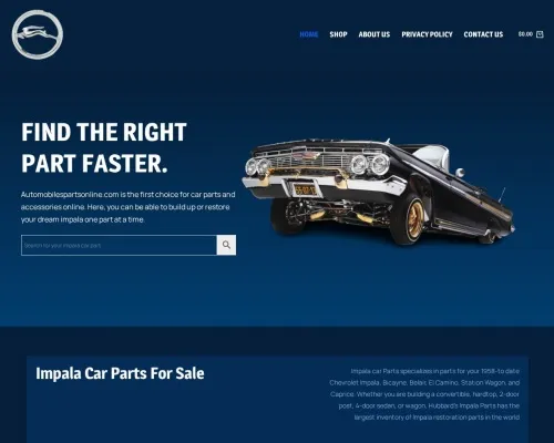 Screenshot of Automobile Scam website 20461