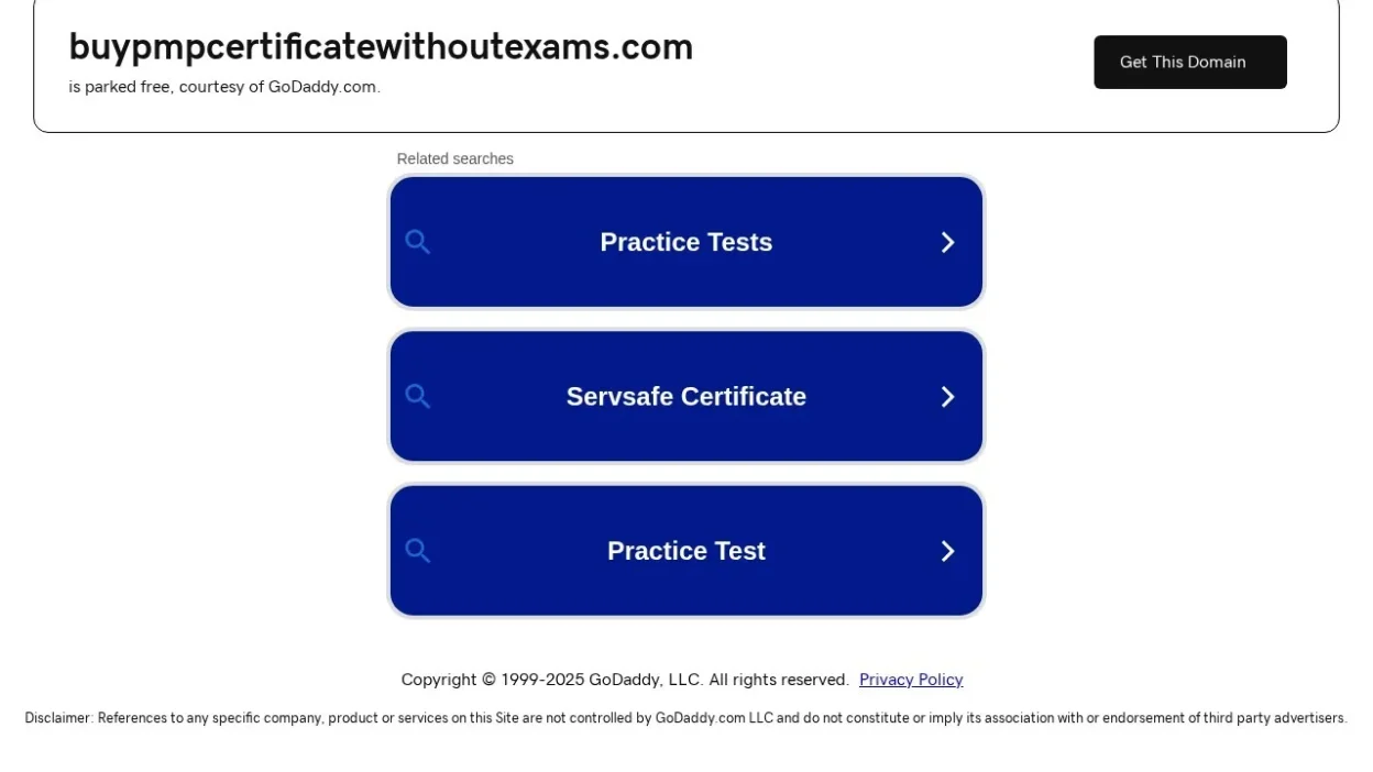 Document Scam buypmpcertificatewithoutexams.com