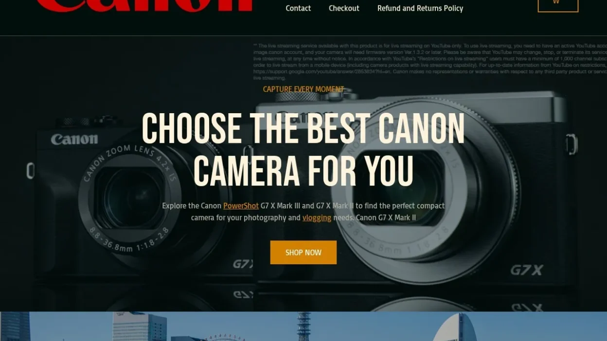 Non-Delivery Scam canoncamerasforsale.com