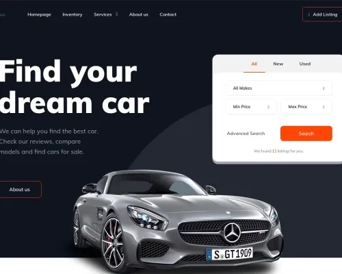 Screenshot of Automobile Scam website 19747