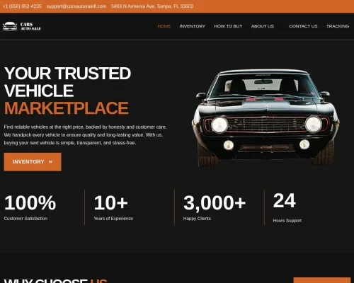 Screenshot of Automobile Scam website 19976