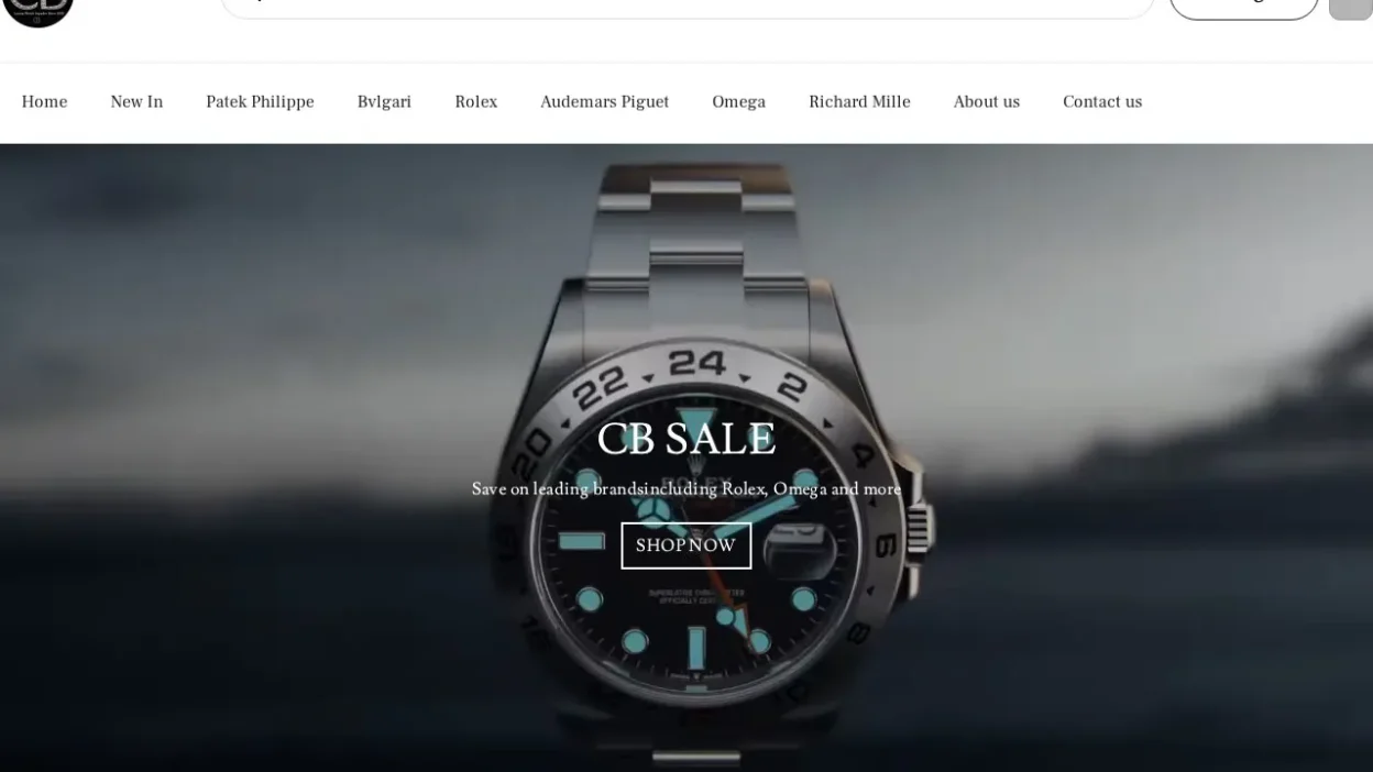 Fashion Scam cbluxurywatch.shop