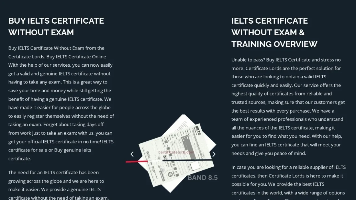 Document Scam certificatelord.com