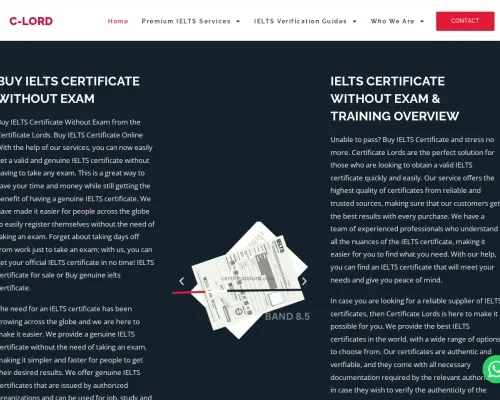 Screenshot of Document Scam website 20161