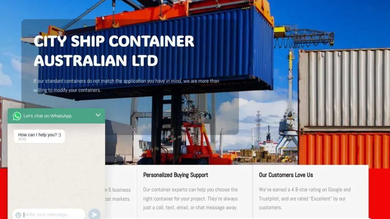 Shipping Container cityshipcontainersltd.com