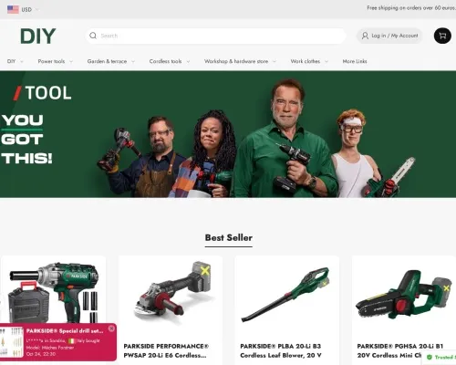 Screenshot of Non-Delivery Scam website 21001