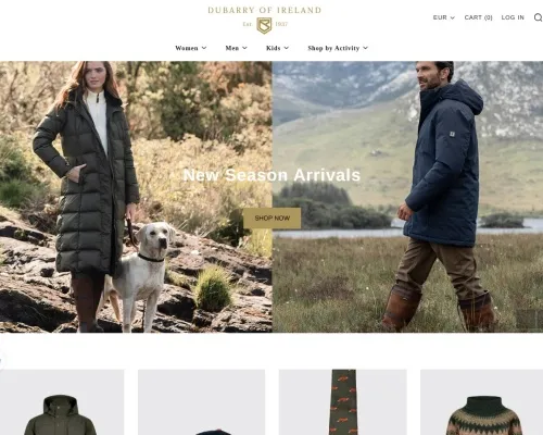 Screenshot of Fashion Scam website 21019