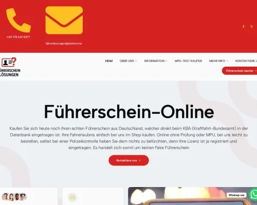 Screenshot of Document Scam website 20579