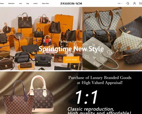 Screenshot of Fashion Scam website 20135