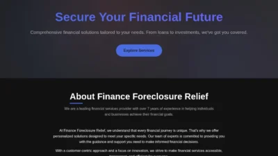 Non-Delivery Scam financeforeclosurerelief.com