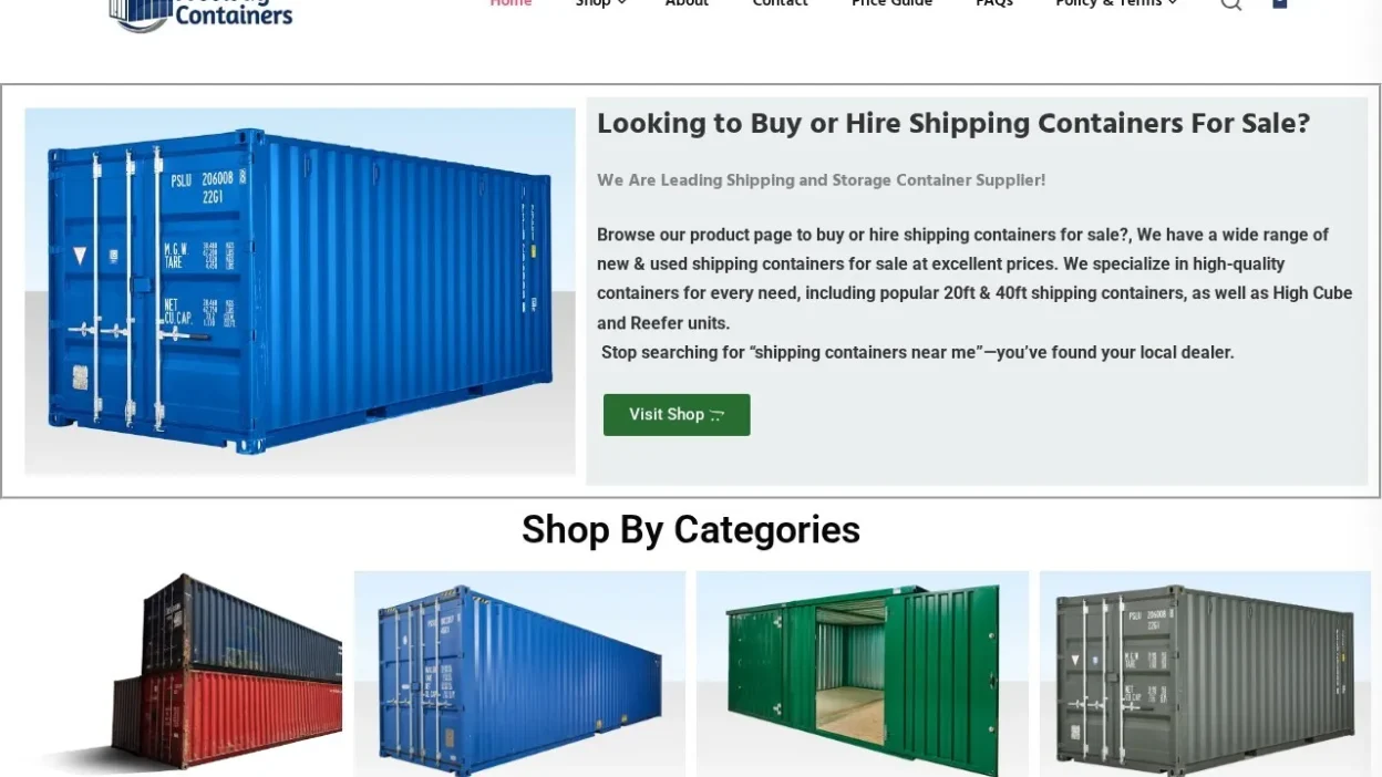 Shipping Container freewaycontainers.com