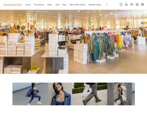 Screenshot of Fashion Scam website 21022