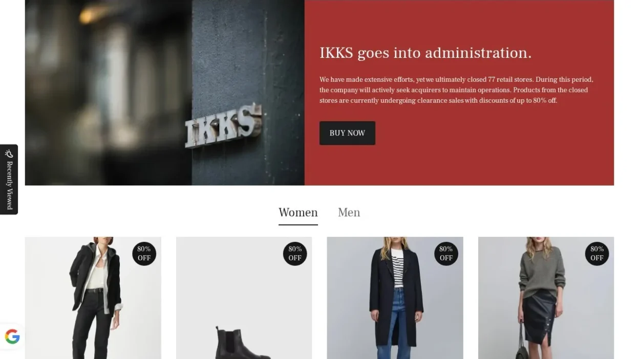 Fashion Scam ikks-tk.com