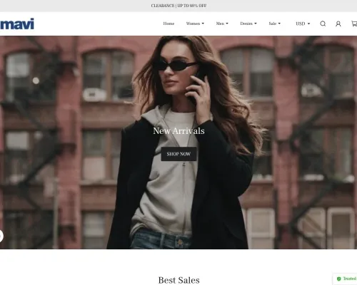 Screenshot of Fashion Scam website 20482