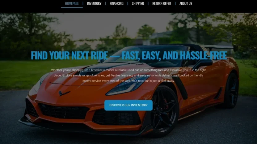 Automobile Scam midsouthused.com