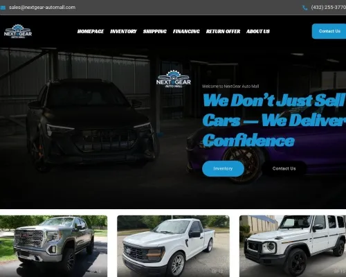 Screenshot of Automobile Scam website 19816