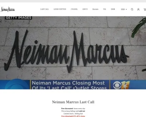 Screenshot of Fashion Scam website 20615