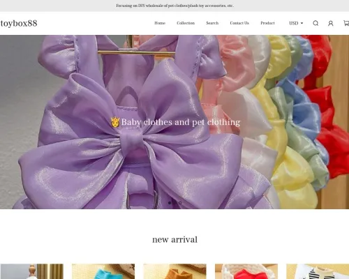 Screenshot of Fashion Scam website 19898