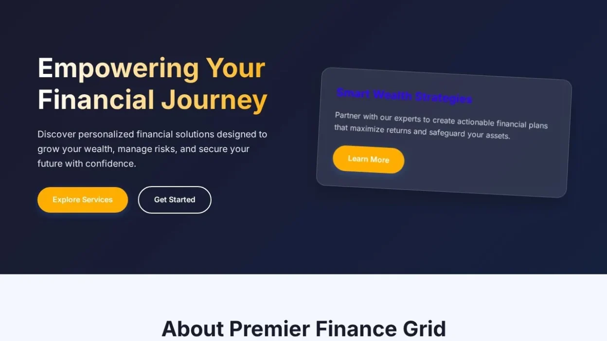 Non-Delivery Scam premierfinancegrid.com