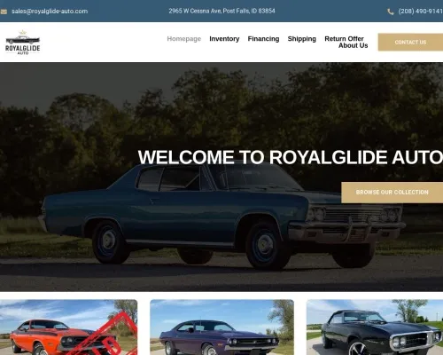 Screenshot of Automobile Scam website 19804