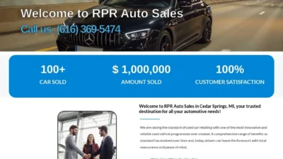 Non-Delivery Scam rprautosales.com