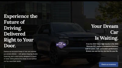 Automobile Scam rushline-motors.com