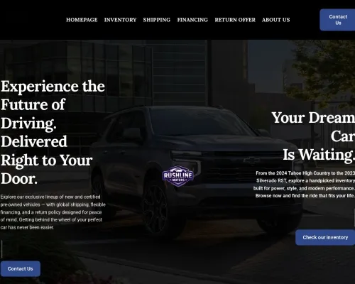 Screenshot of Automobile Scam website 19753