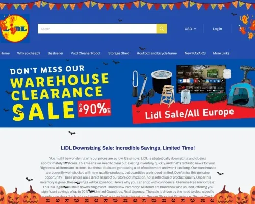 Screenshot of Non-Delivery Scam website 21162