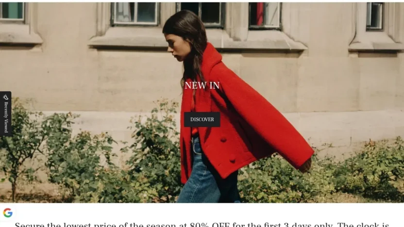 Fashion Scam sezane-ae.com