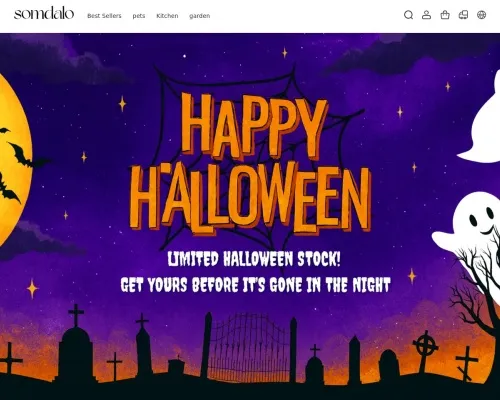 Screenshot of Non-Delivery Scam website 20123