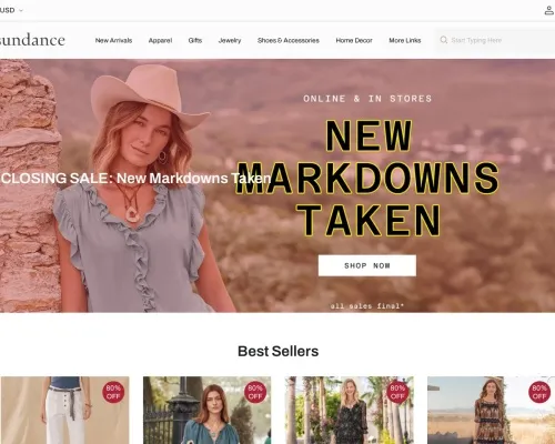 Screenshot of Fashion Scam website 20176