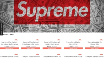 Non-Delivery Scam supremeus-sale.shop