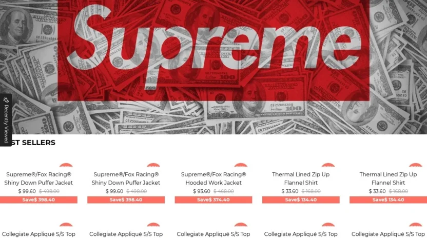 Non-Delivery Scam supremeus-sale.shop