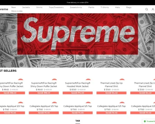 Screenshot of Non-Delivery Scam website 21087