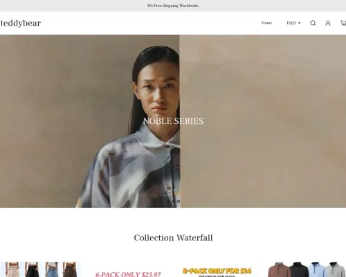 Screenshot of Fashion Scam website 20627